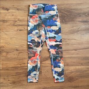 Fabletics Multicolor Patterned Leggings